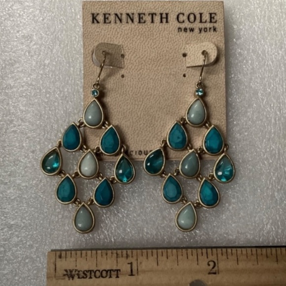 Kenneth Cole New York Earrings 1 pair large dangling earrings New - Picture 2 of 5